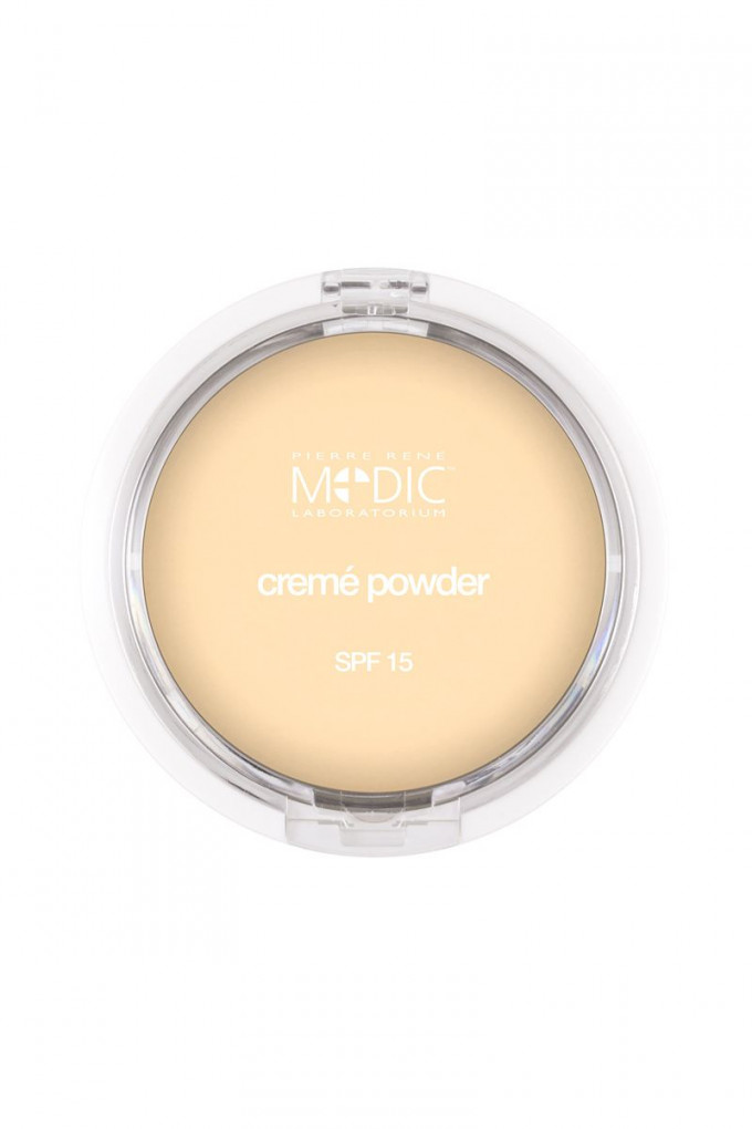 Pudra Crema - Creme Powder SPF 15 Porcelain Nr.01 - MEDIC