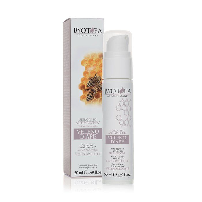 Ser Pentru Fata Anti-Pete Si Anti-Rid Cu Venin De Albine - Anti-Blemish Face Serum 50ml - BYOTEA