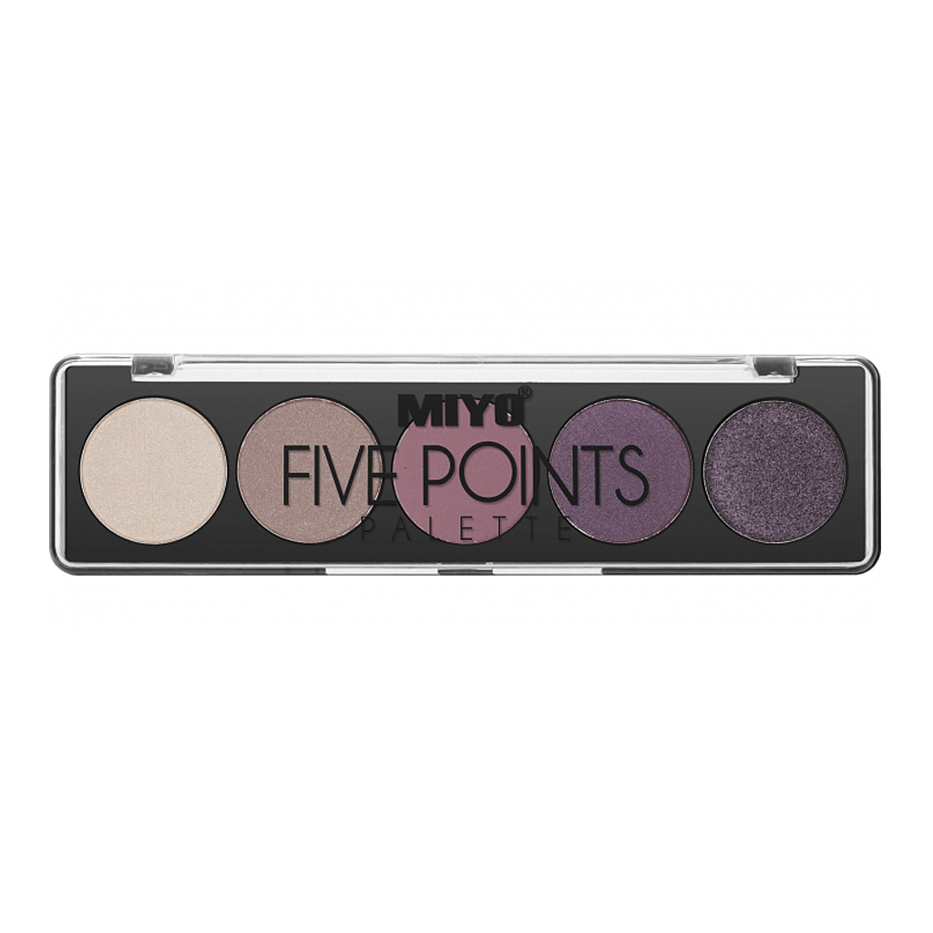 Old Rose Paleta Fard Pleoape Five Points Nr.03 - MIYO