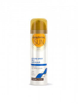 Produse aftersun -     Gerovital Sun, Lotiune spray 3in1 dupa plaja 150ml, sinapis.ro