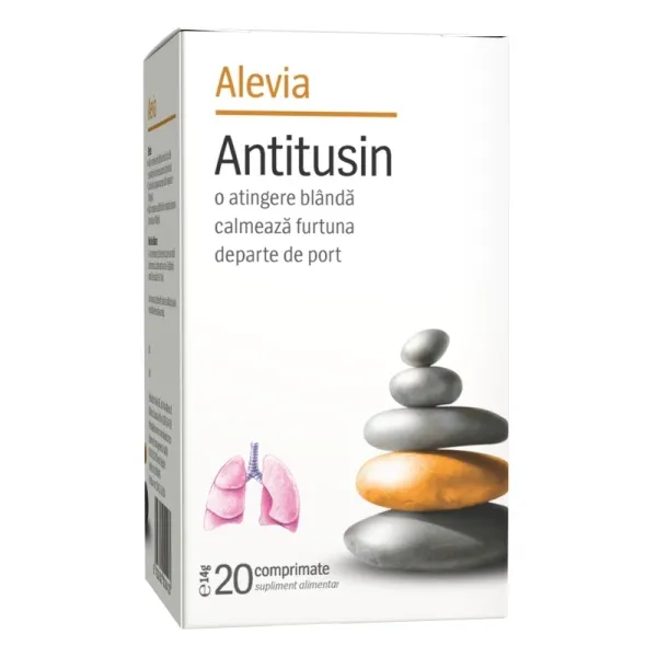 Expectorante -  Antitusin 20 comprimate, Alevia , sinapis.ro