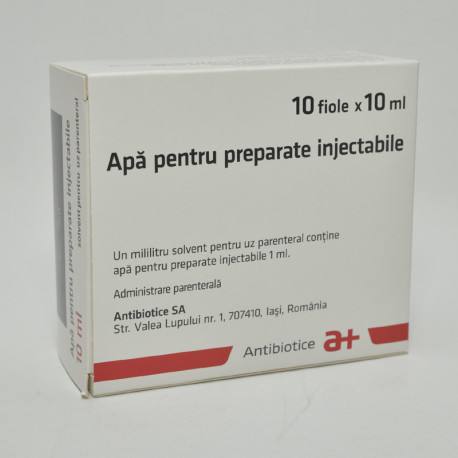 Solutii injectabile -  Apa pentru preparate injectabile, sinapis.ro