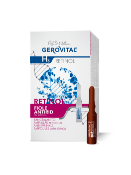 Seruri si fiole intretinere ten -    Gerovital H3 Retinol,Fiole antirid cu retinol 10x2ml , sinapis.ro