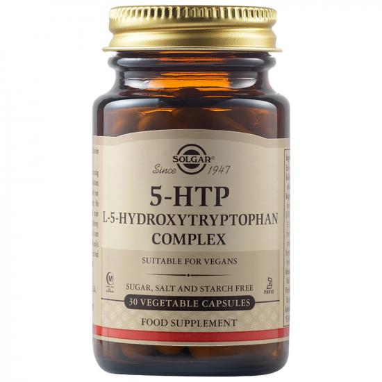 Antistres - 5-HTP  100mg, 30 capsule, Solgar, sinapis.ro