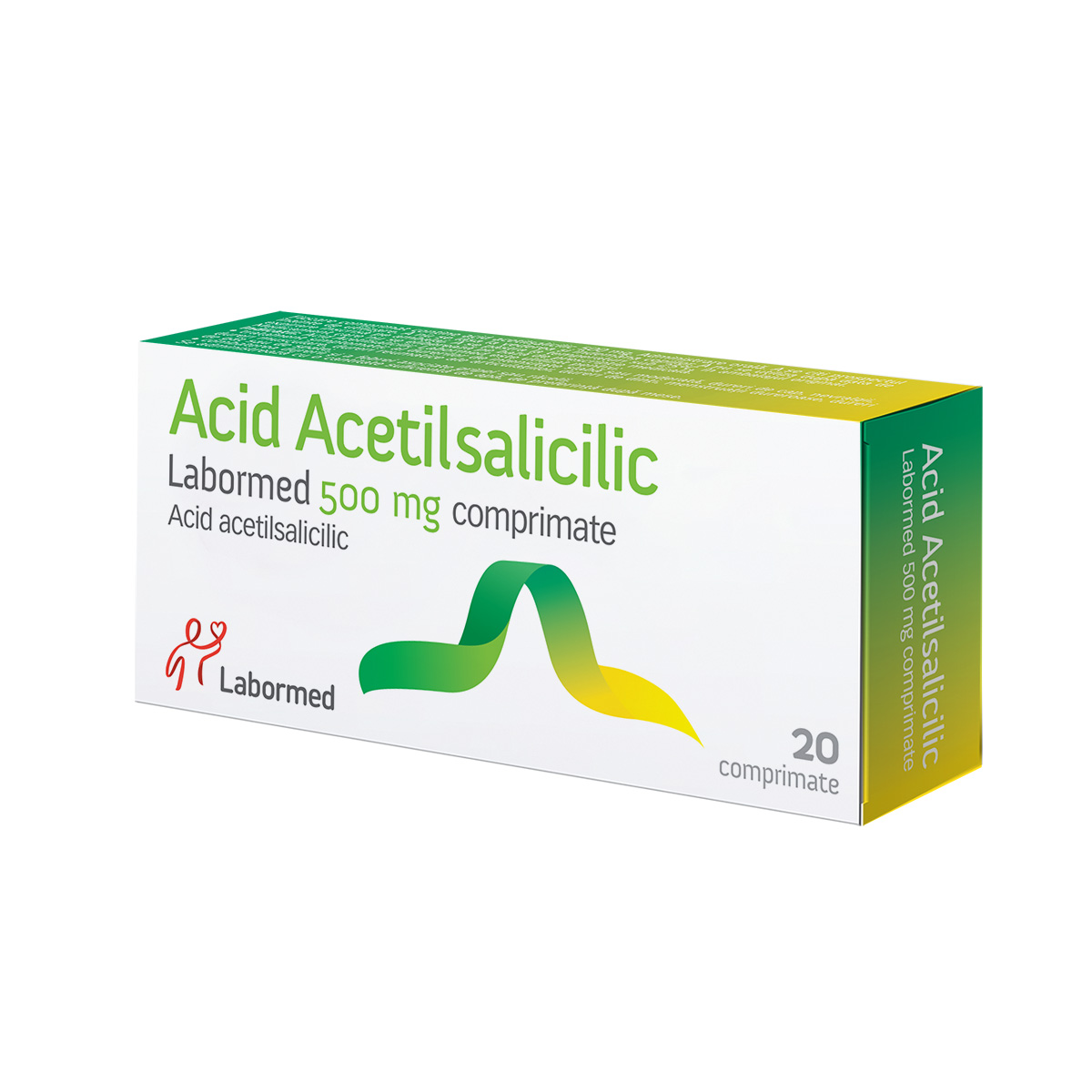 Analgezice - Acid Acetilsalicilic 500 mg comprimate, Labormed, sinapis.ro