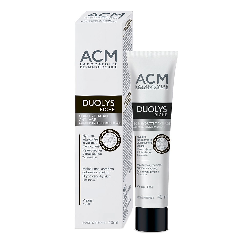 Creme si geluri de fata - ACM Duolys Riche, Cremă hidratantă anti-îmbătrânire, tub 40 ml, sinapis.ro