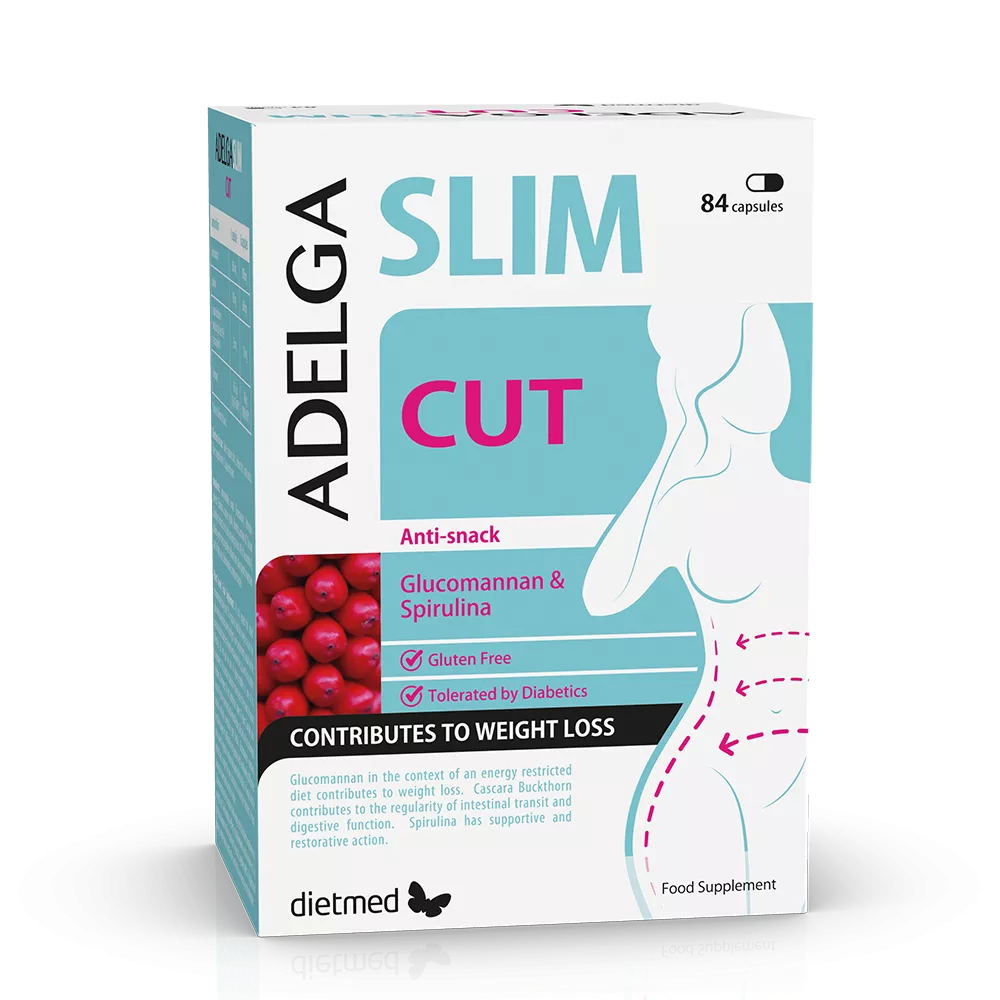 DE SLABIT - Adelga Slim Cut, 84 capsule, Naturmil, sinapis.ro