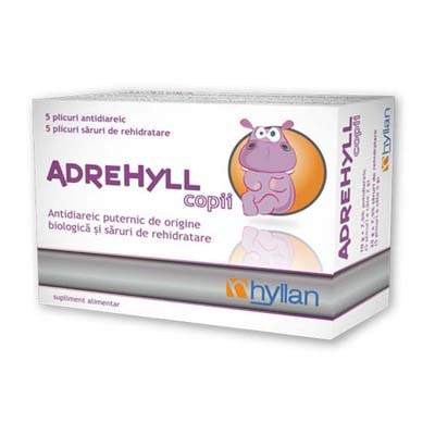 Probiotice si Prebiotice - Adrehyll copii, 10 plicuri, Hyllan, sinapis.ro