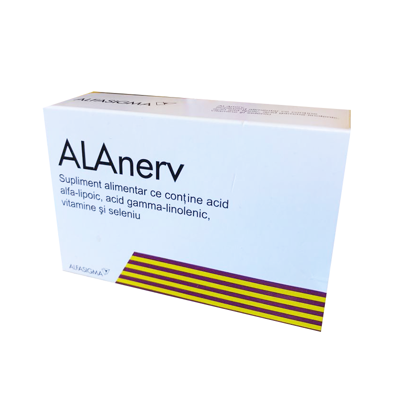 ANTIOXIDANTI - Alanerv, 20 capsule moi, Alfasigma, sinapis.ro