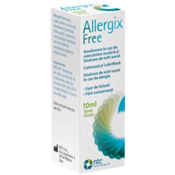OFTAMOLOGIE - Allergix Free spray, 10ml, MagnaPharm, sinapis.ro
