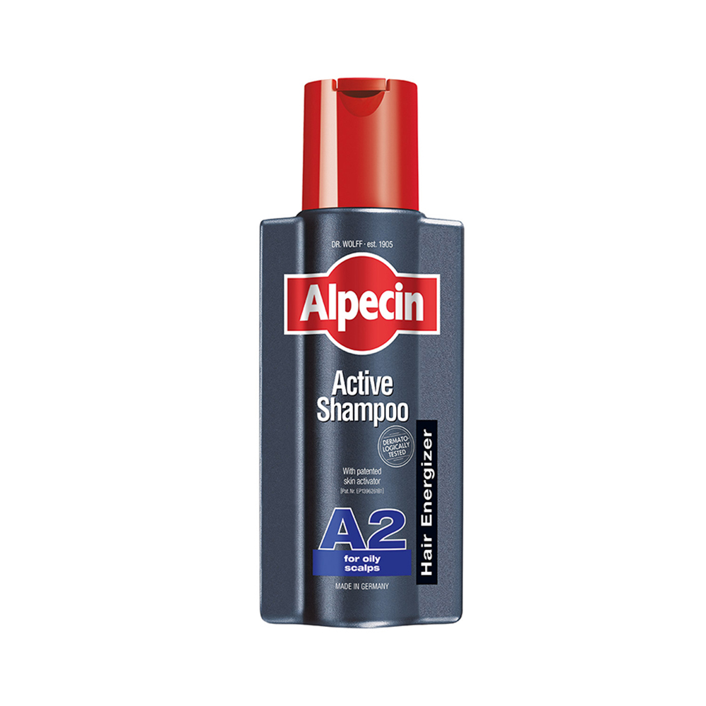 Sampon - Alpecin Active Shampoo A2, scalp gras, 250ml, sinapis.ro