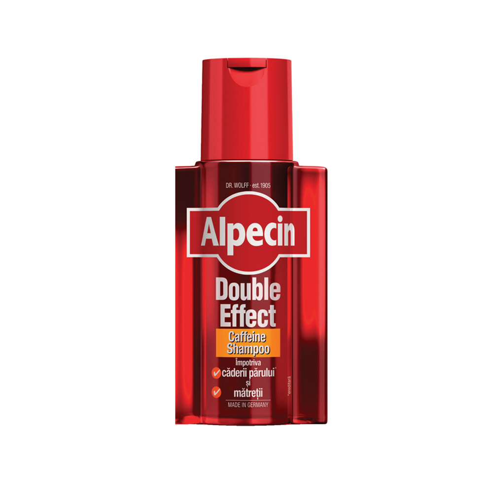Caderea parului - Alpecin Double-Effect Caffeine Shampoo, 200ml, sinapis.ro