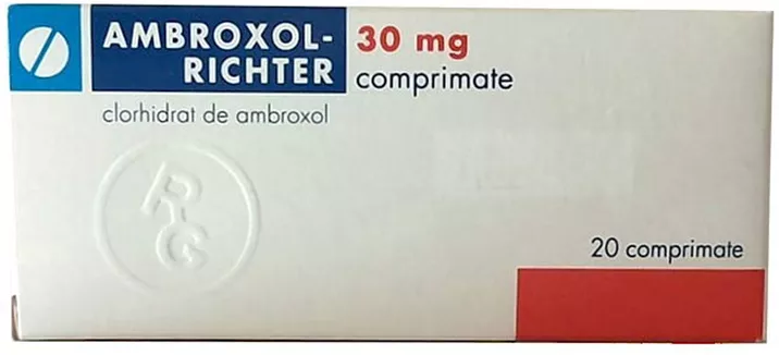 Expectorante - Ambroxol 30mg, 20 comprimate, Gedeon Richter, sinapis.ro
