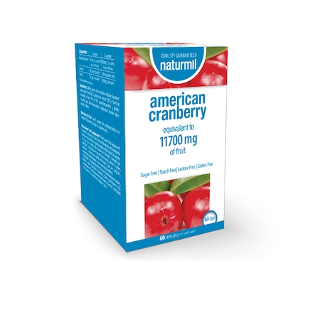 Dezinfectante urinare - American Cranberry 60 capsule Naturmil, sinapis.ro