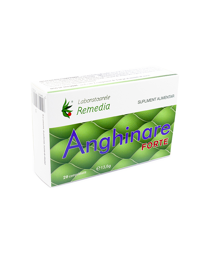 Drenori biliari - Anghinare Forte 500mg, 20 comprimate, Remedia, sinapis.ro