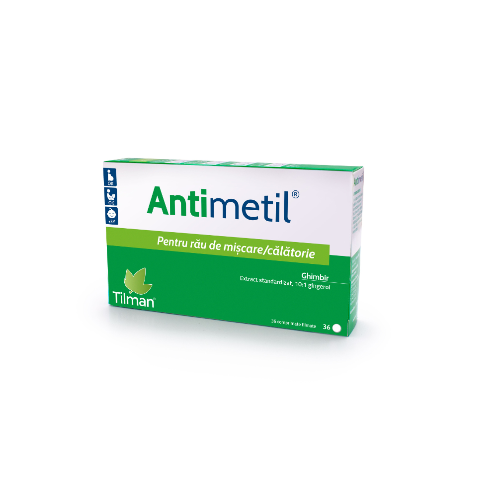 AFECTIUNI DIGESTIVE - Antimetil, 36 comprimate, sinapis.ro