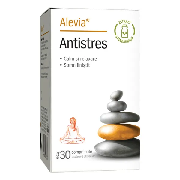 Antistres - Antistres 30 comprimate, Alevia , sinapis.ro