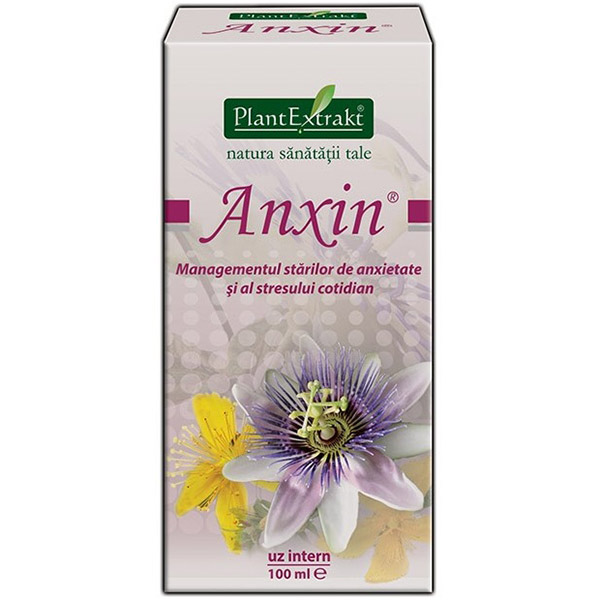 Antistres - Anxin, 100ml, PlantExtrakt, sinapis.ro