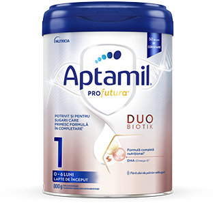 Lapte - Aptamil ProFutura DUObiotik 1, lapte praf 800g, 0-6 luni, Milupa, sinapis.ro