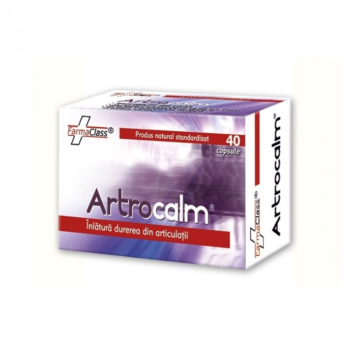 Articulatii si sistem osos - Artrocalm 40 capsule, FarmaClass, sinapis.ro