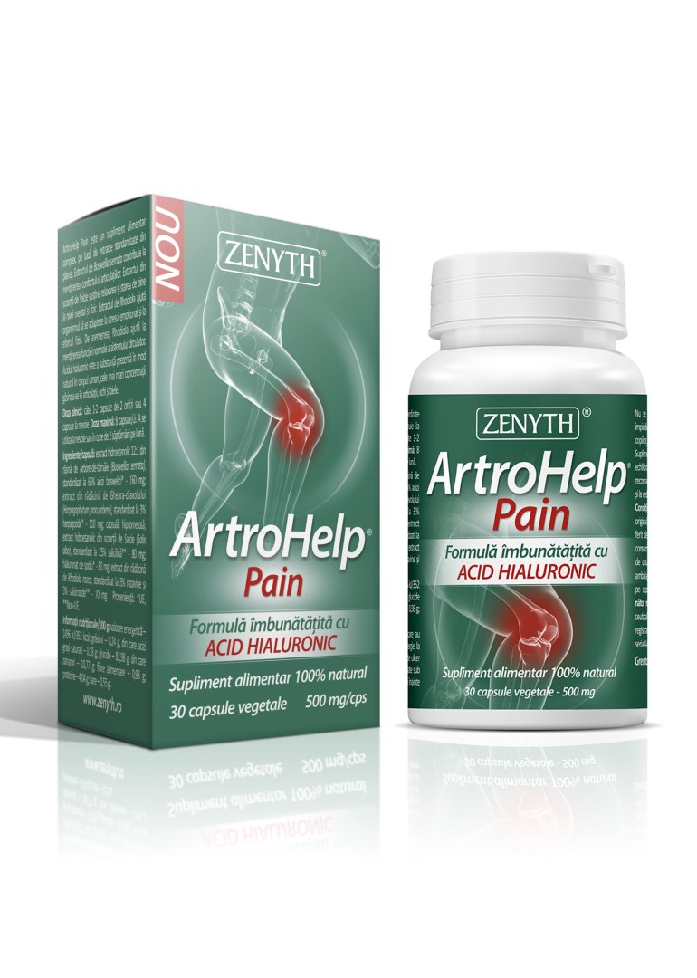 Articulatii si sistem osos - ArtroHelp Pain, 30 capsule, sinapis.ro
