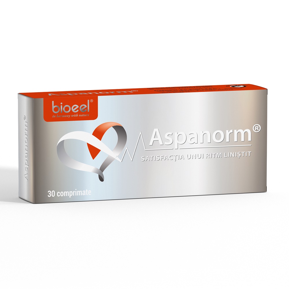 Antistres - Aspanorm, 30 comprimate, Bioeel, sinapis.ro