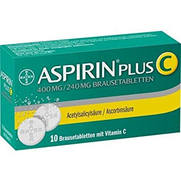 Raceala si gripa - Aspirin plus C, 10 comprimate efervescente, sinapis.ro