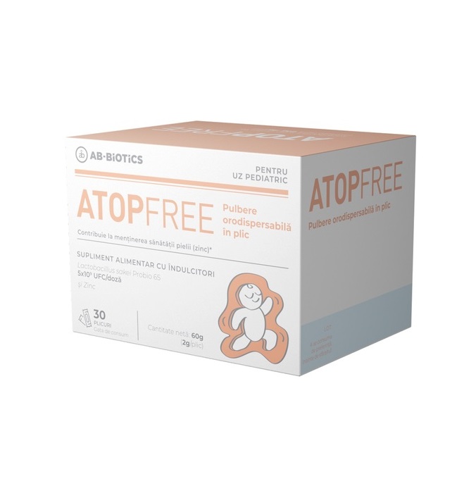 Probiotice si Prebiotice - Atopfree, 30 plicuri, Ab-Biotics, sinapis.ro