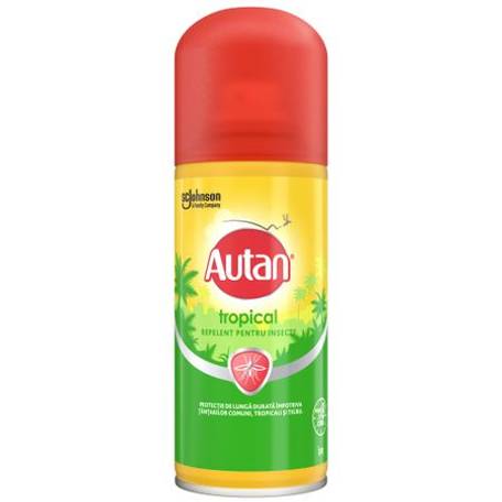 Protectie anti-insecte - Autan Spray Tropical, 100 ml, sinapis.ro