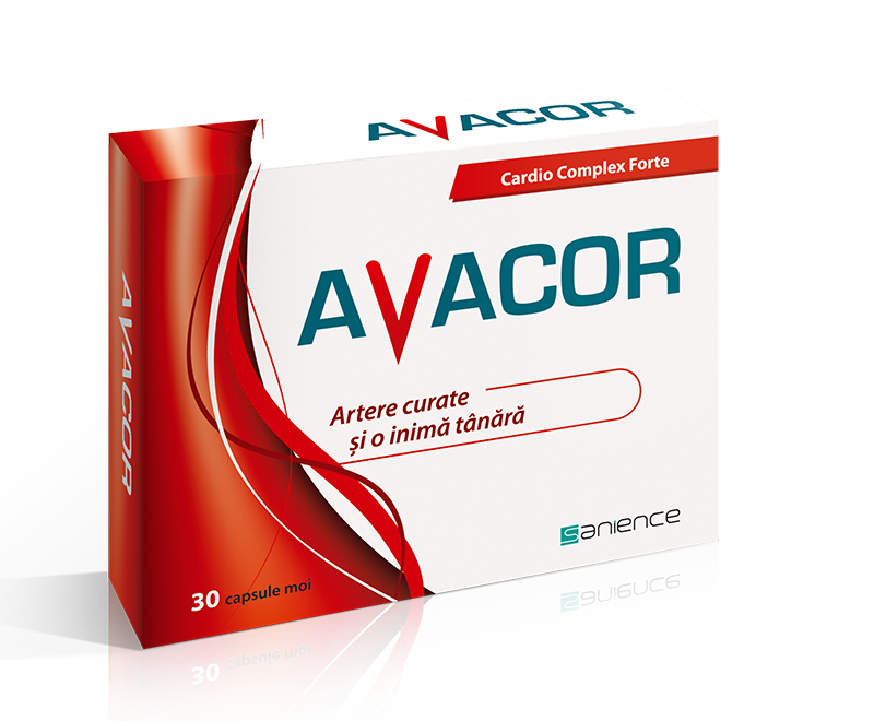 Anticolesterol - Avacor, 30 capsule moi, Sanience, sinapis.ro