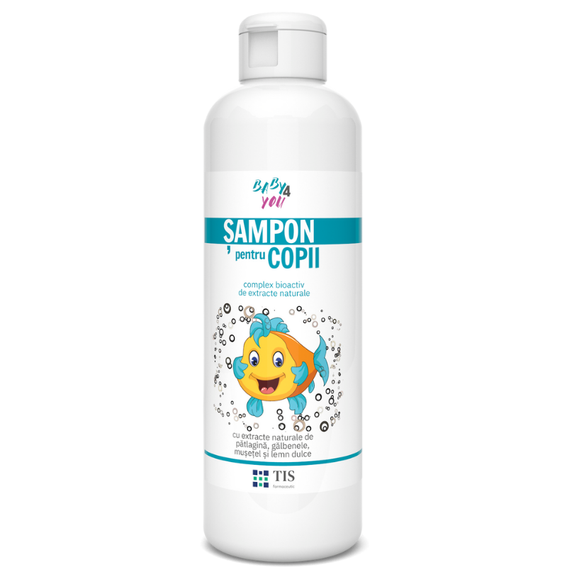 Produse de spalare pentru copii - Baby 4 you, șampon copii, 250 ml, Tis, sinapis.ro