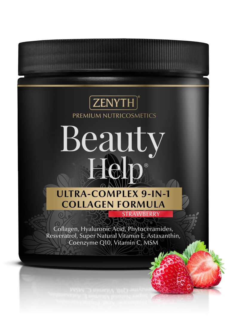 DETOXIFIERE - Beauty Help Strawberry, Pulbere pentru shake 300 grame, sinapis.ro