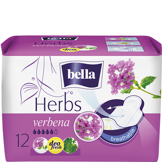 Absorbante si tampoane - Bella Herbs verbina (12), sinapis.ro