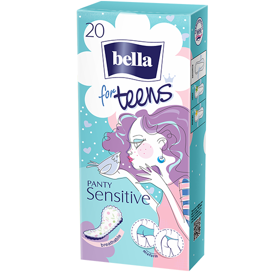 Absorbante si tampoane - Bella teens panty sensitive (20), sinapis.ro