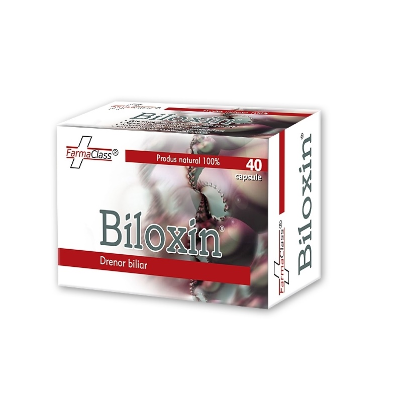 Drenori biliari - Biloxin 40 capsule, FarmaClass, sinapis.ro
