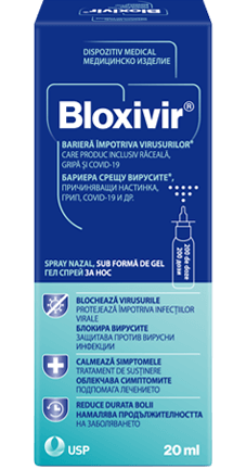 Solutii nazale - Bloxivir Spray Nazal, gel 20 ml, sinapis.ro