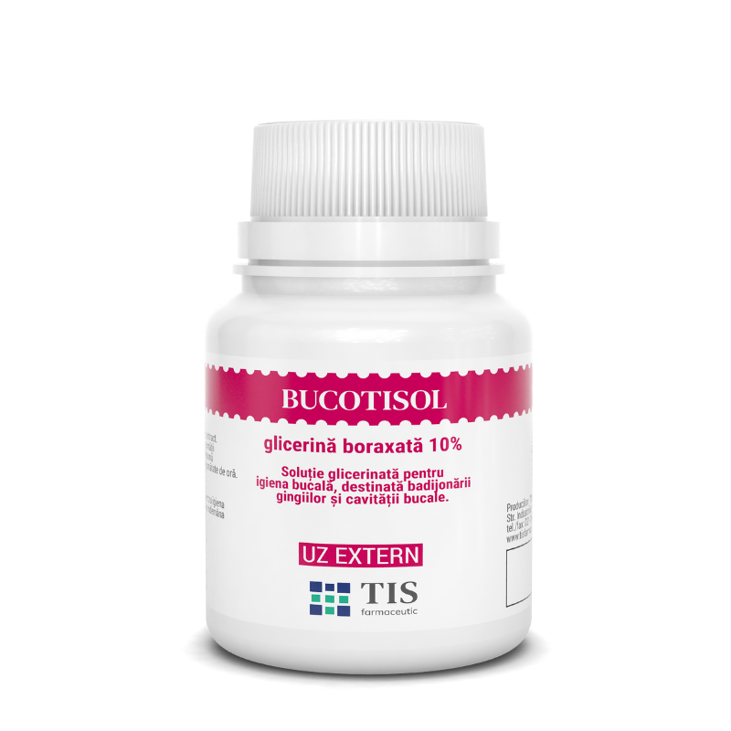 Uz general - Bucotisol glicerină boraxată 10%, 25 ml, Tis (elaborare), sinapis.ro