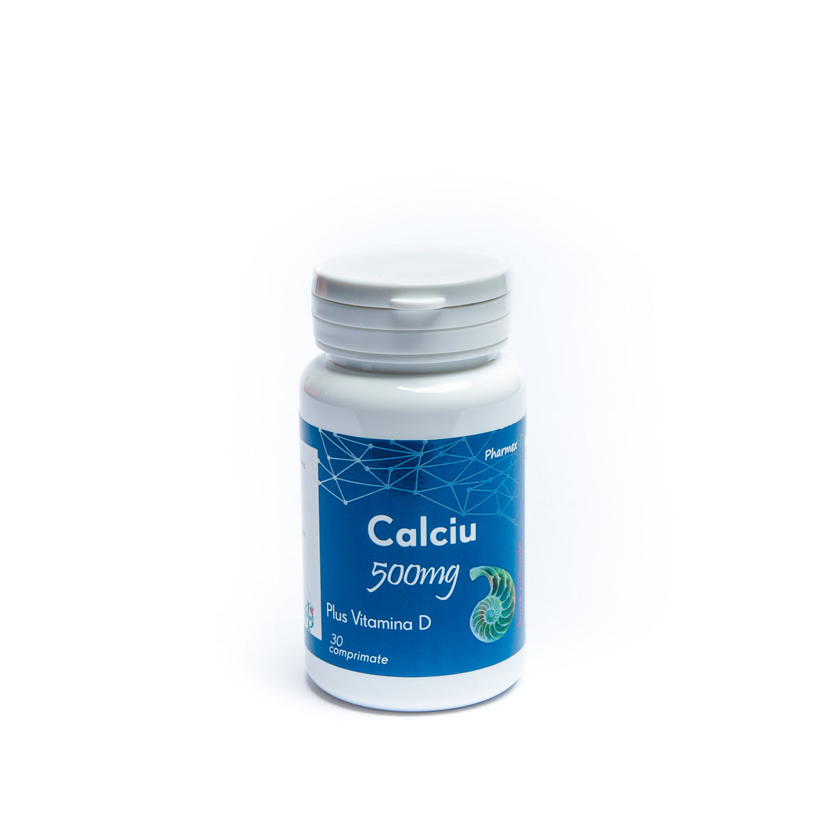 Osteoporoza - Calciu 500mg + Vitamina D, 30 comprimate, Pharmex, sinapis.ro