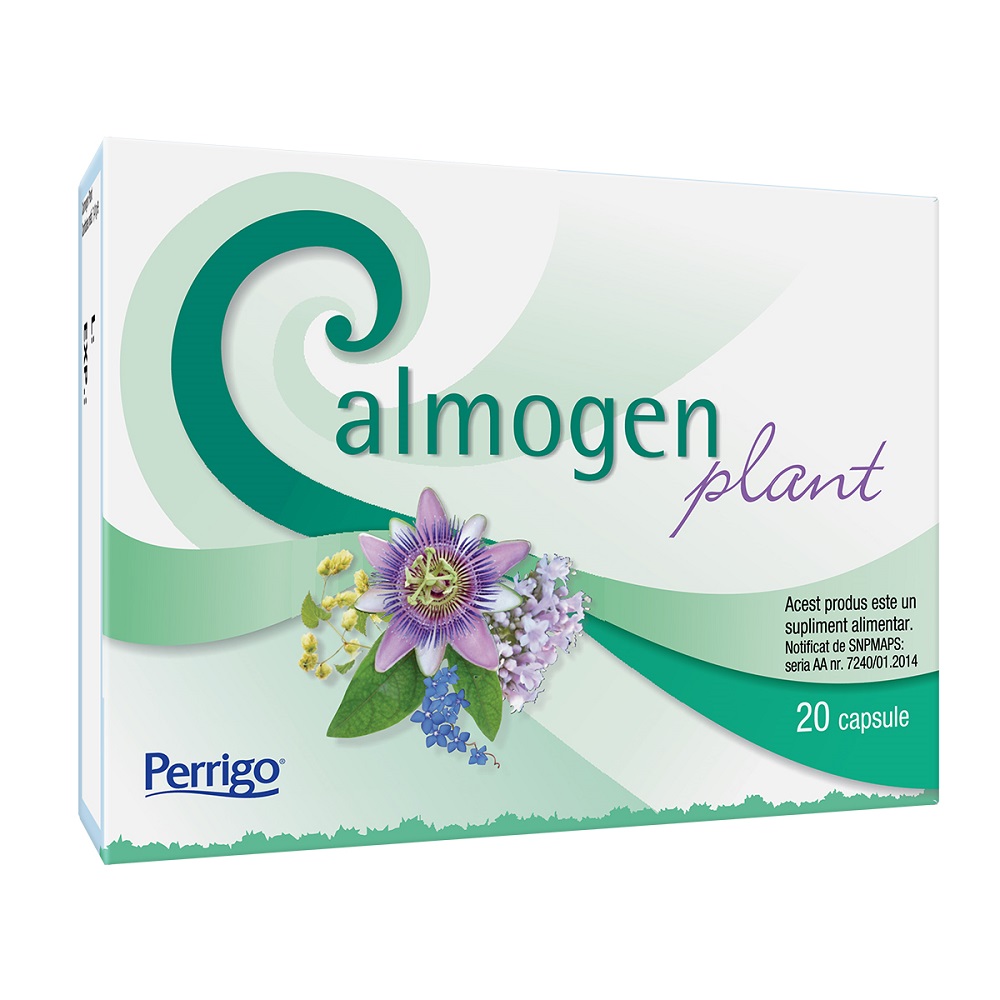Sedative - Calmogen Plant, 20 capsule, Perrigo, sinapis.ro