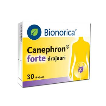 Dezinfectante urinare - Canephron Forte, 30 drajeuri, Bionorica, sinapis.ro