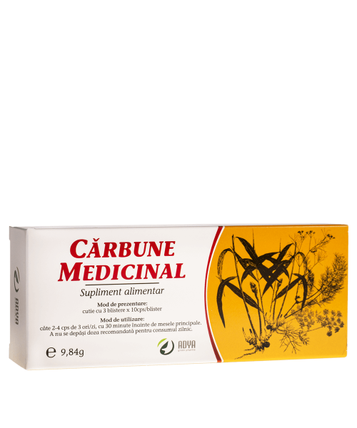 Meteorism - Carbune medicinal 30cps , sinapis.ro