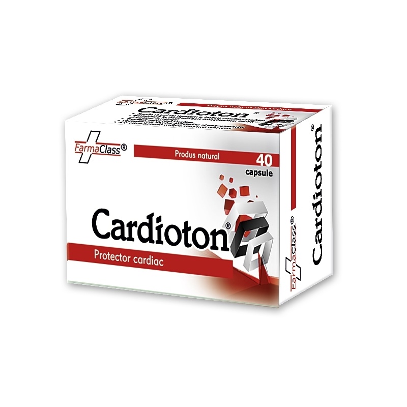 Cardiace si tenisune - Cardioton 40 capsule, FarmaClass, sinapis.ro