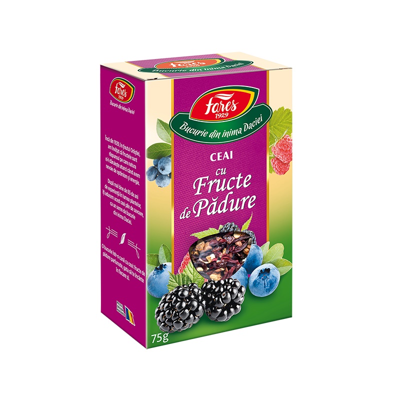 CEAIURI - Ceai aromat cu fructe de pădure, 75 g, Fares, sinapis.ro