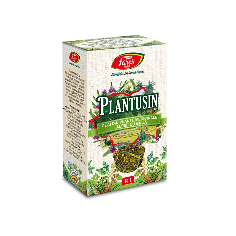 CEAIURI - Ceai Plantusin R1, 50 g, Fares, sinapis.ro