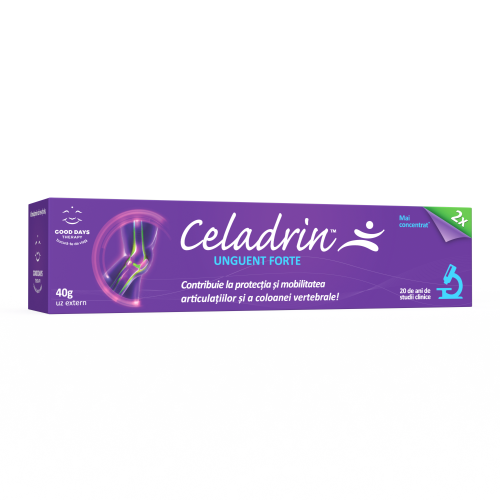 Dureri musculare - Celadrin unguent forte 40g, sinapis.ro