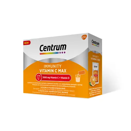 Imunitate - Centrum Immunity Vitamin C Max, 14 plicuri