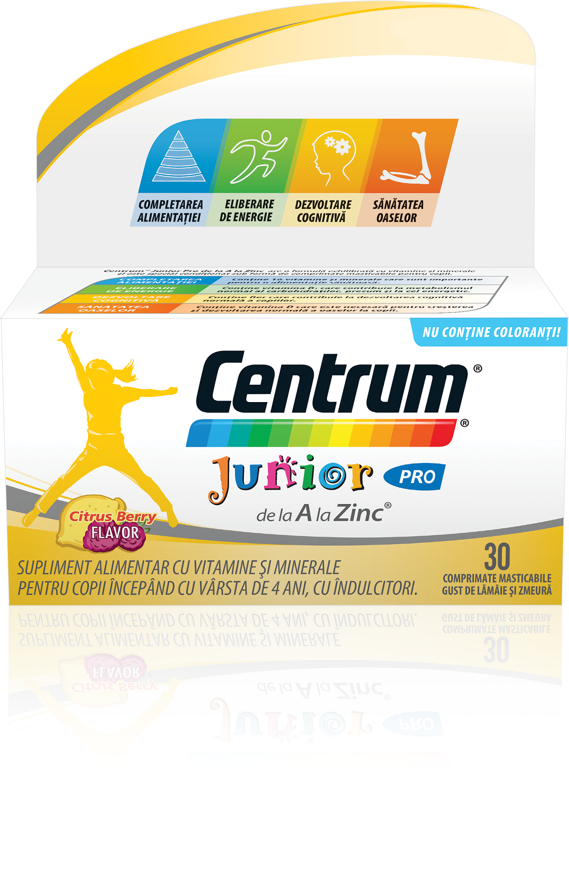 Copii - Centrum Junior A-Z Pro, 30 comprimate