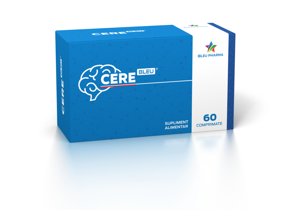 Circulatie cerebrala si memorie - CereBleu, 60 comprimate, sinapis.ro