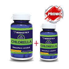 DETOXIFIERE - Chlorella 30+10 capsule Promo, sinapis.ro