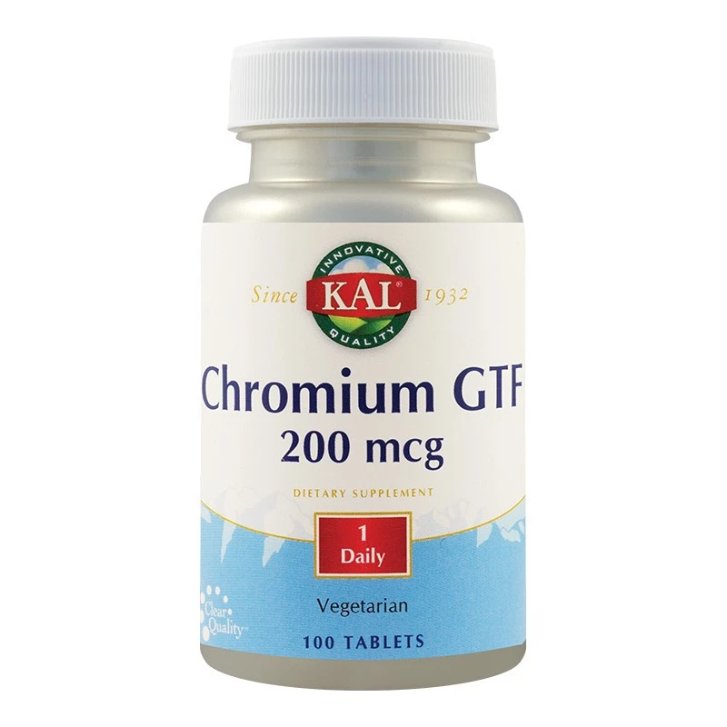 Uz general - Chromium GTF 200mcg Kal, 100 tablete, Secom, sinapis.ro